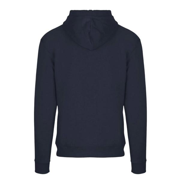 Aquascutum Mens Lettering Hoodie - Navy - 