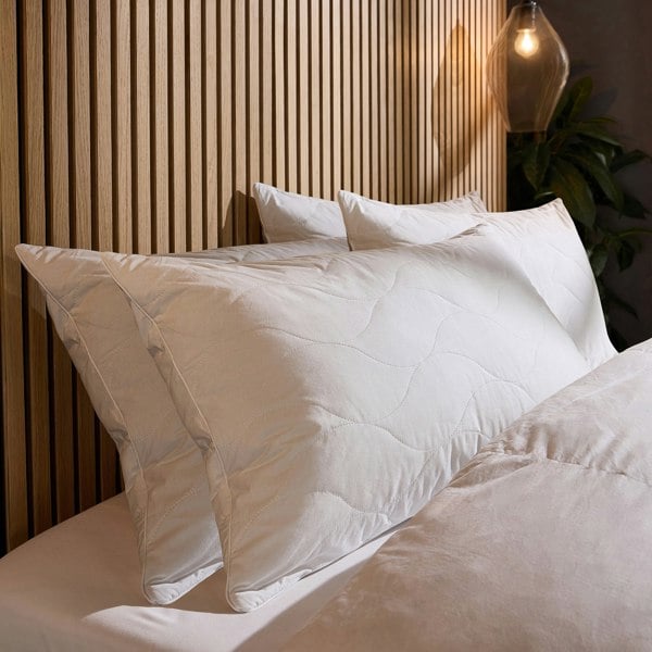 Snuggledown Luxury Cotton Quilted Firm Support Pillow