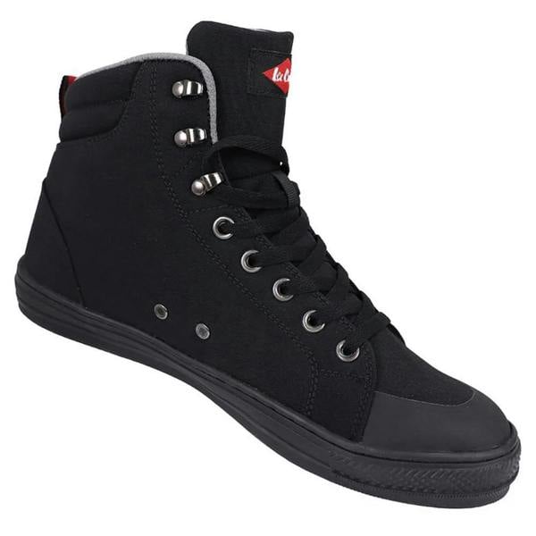 Lee Cooper Mens Cordura Ankle Safety Shoes - Black
