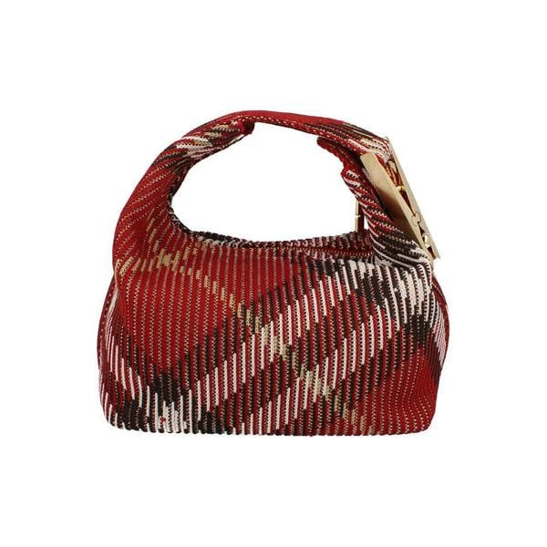 Burberry Mini Peg Duffle Bag - Rust
