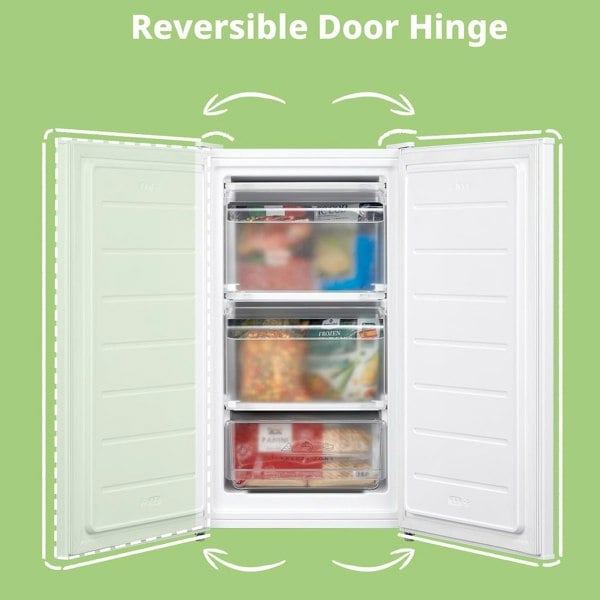 COMFEE RCU60WH2(E) 60L Under-Counter Freezer - White (Energy Class E)