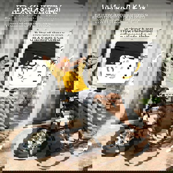 Outdoor Lounge Chair Set