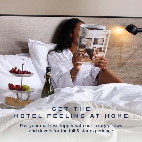 Snuggledown Luxurious Hotel 5cm Mattress Topper