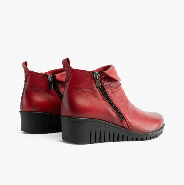 Lotus CORDELIA Womens Boots Red