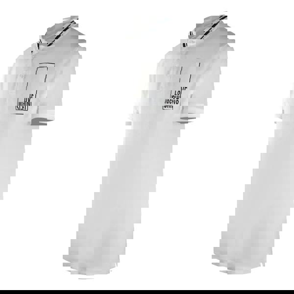 Moschino Love Moschino Box Logo White Polo Shirt