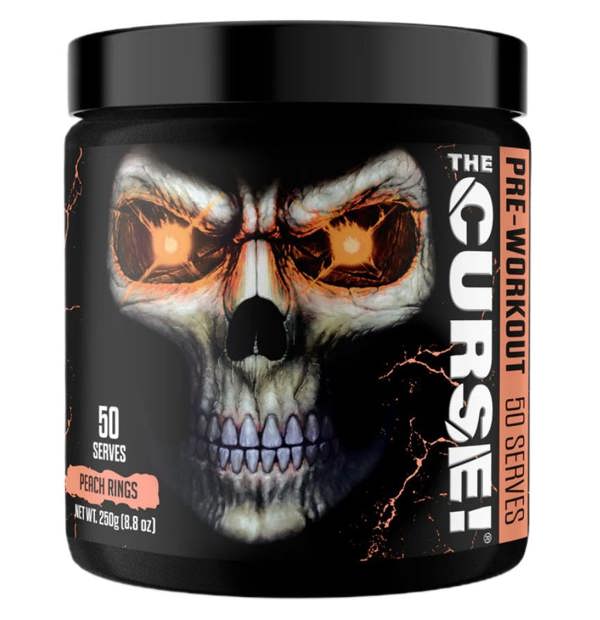JNX Sports The Curse! Pre-Workout (EU), Peach Rings - 250g