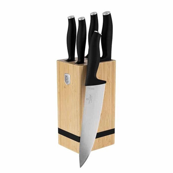 Berlinger Haus BH2971 6-Piece Knife Set with Bamboo Stand