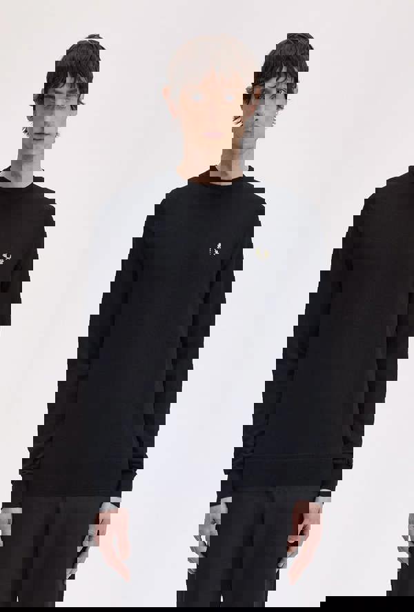 Fred Perry Men's Classic Crew Neck Jumper