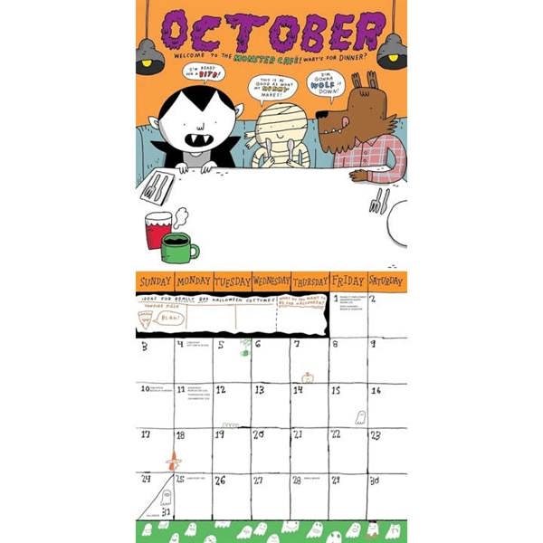 Kids Awesome Activity Calendar 2027, Wall Calendars, Month To View, Family, Gift