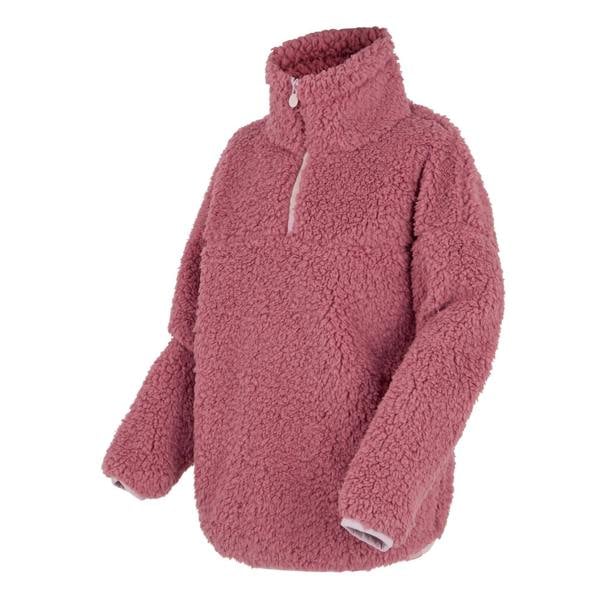 Regatta Childrens/Kids Kaliza Half Zip Fleece Top - Dusty Rose - 