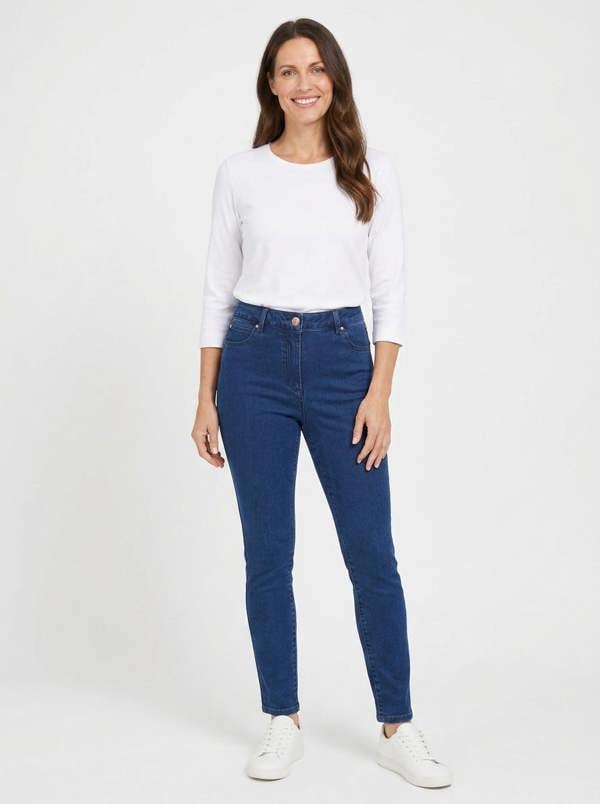 PennyPlain 5 Pocket Denim - Blue Wash