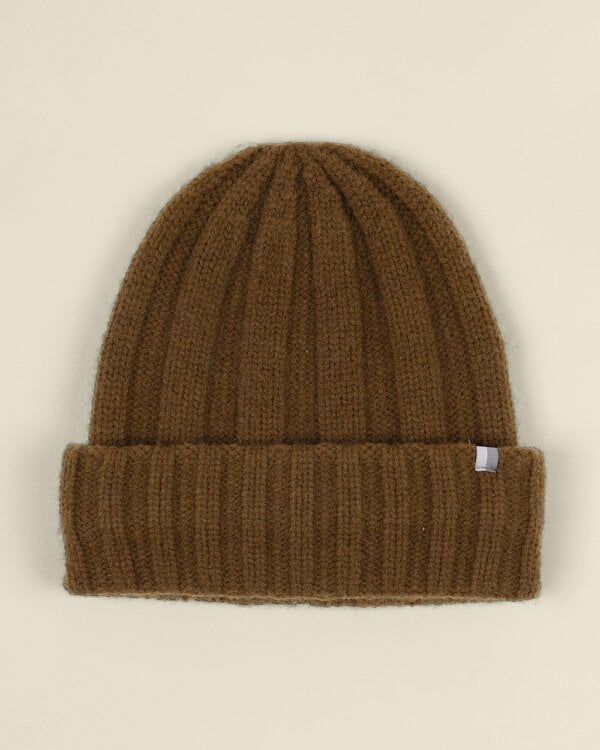 Larsson & Co Frey - 2 Pack Cream & Light Brown Beanie Hat