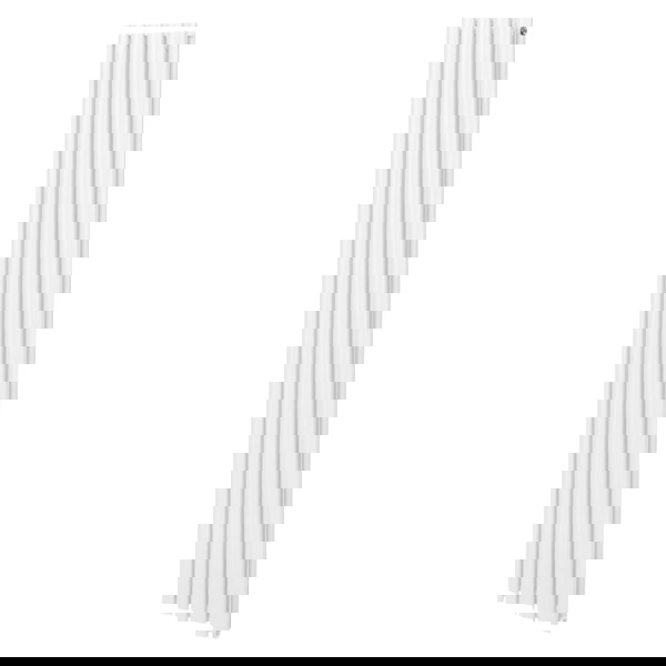 Monstershop Oval Column Radiator – 1800mm x 480mm – White