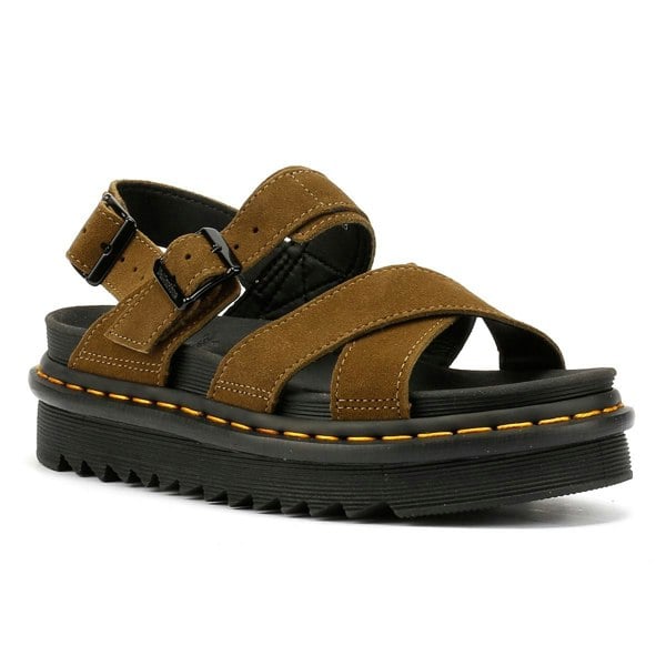 Dr. Martens Voss II Bronx Women's Olive Sandals