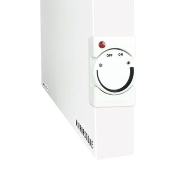 Mirrorstone Heating Mirrorstone 1400W Air Infrared + Convection Vertical Heating Panel With Manual Thermostat