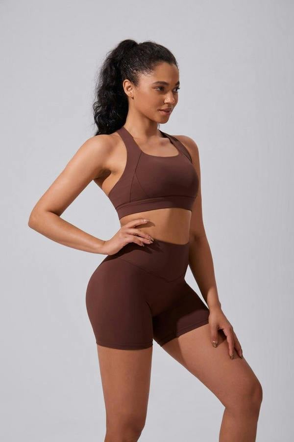 Anniou Scrunch Bum Workout Shorts