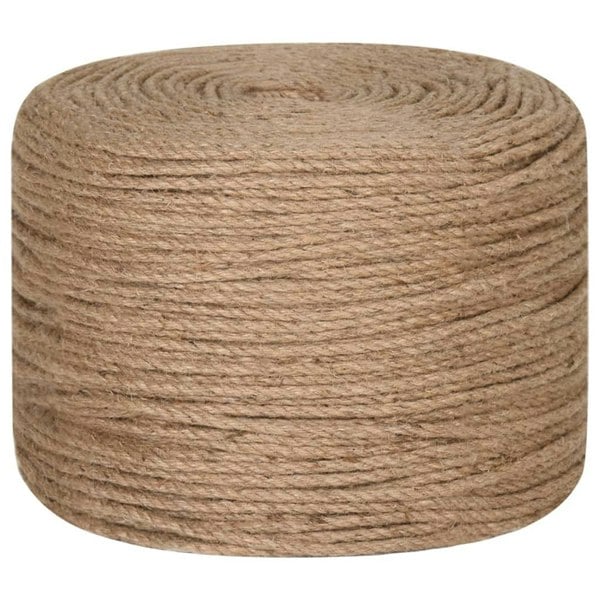 Berkfield Jute Rope 100 m Long 4 mm Thick