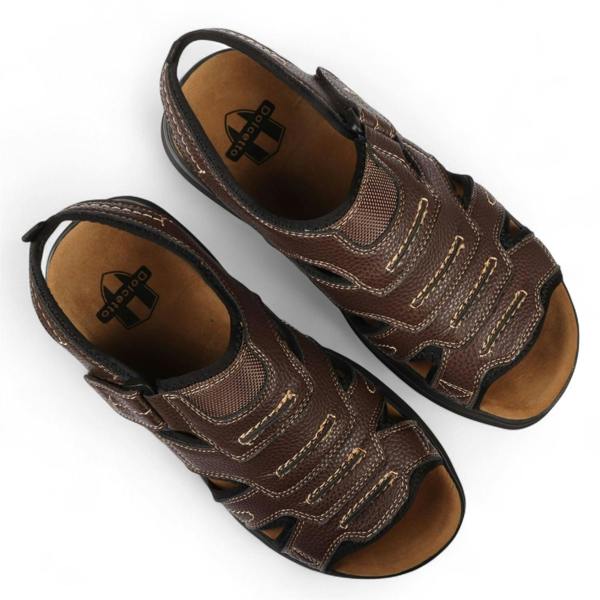 Dolcetto Men's Lightweight Open Toe Casual Sandals