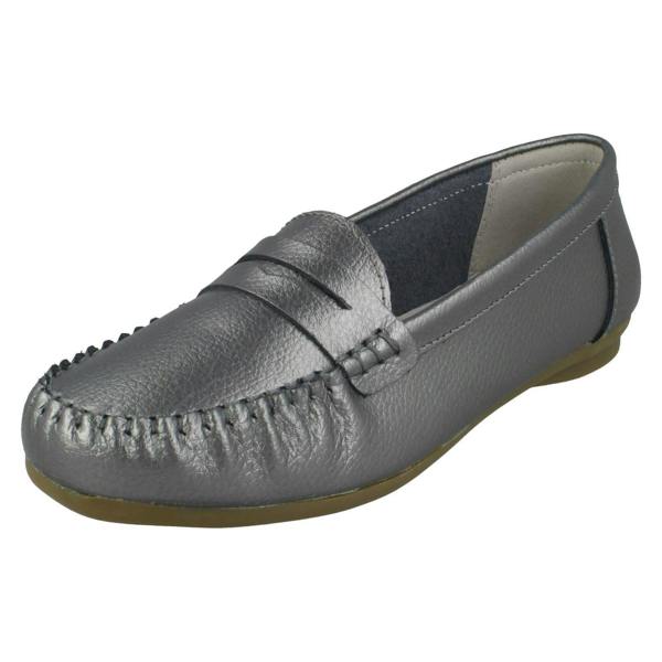 Down to Earth Ladies Down To Earth Leather Shoes F80445