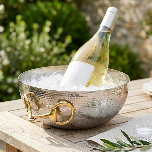 Equestrian Medium Champagne Bowl