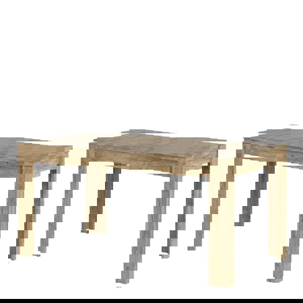 Furniture To Go Rapallo extending dining table 160-200cm in Chestnut and Matera Grey
