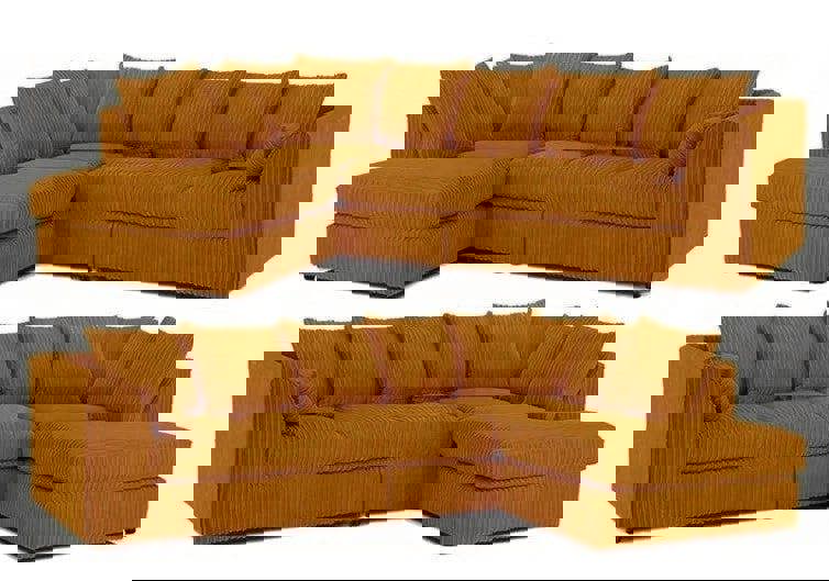 Chicago 5 Seater Corner Scatter Back Sofa Scene