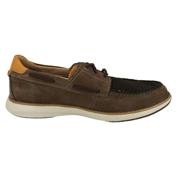 Clarks Mens Clarks Unstructured Deck Shoes Un Pilot Lace