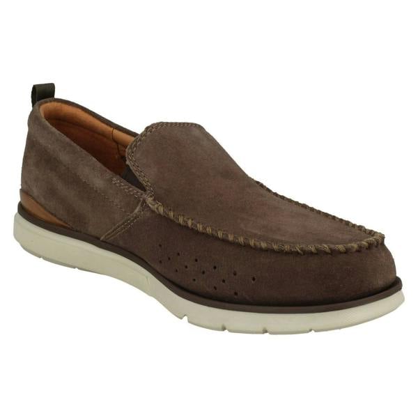 Clarks Mens Clarks Casual Slip On Shoes Edgewood Step