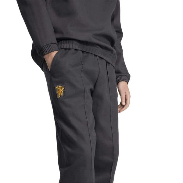 Adidas Mens Manchester United FC Tracksuit Bottoms - Black - 