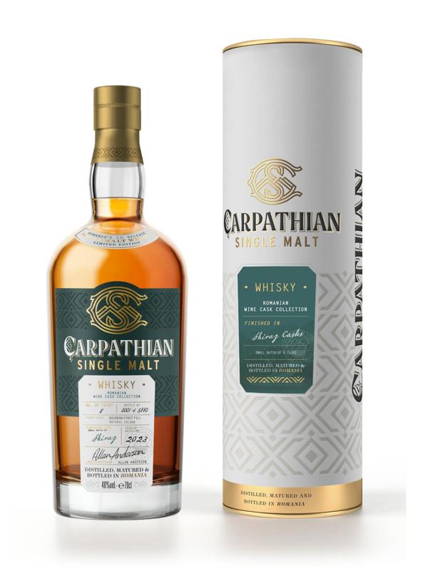 Carpathian Shiraz Single Malt Whisky 700ml 40% ABV