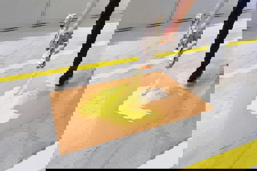 Durable DURALINE EasyMover Handheld Marking Paint Gun | Compact Spray Can Tool