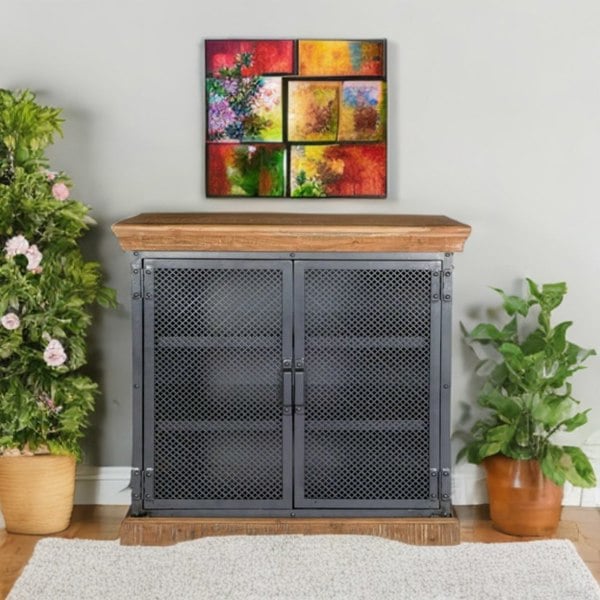 IH Design Dunphy Industrial 2 Door Sideboard