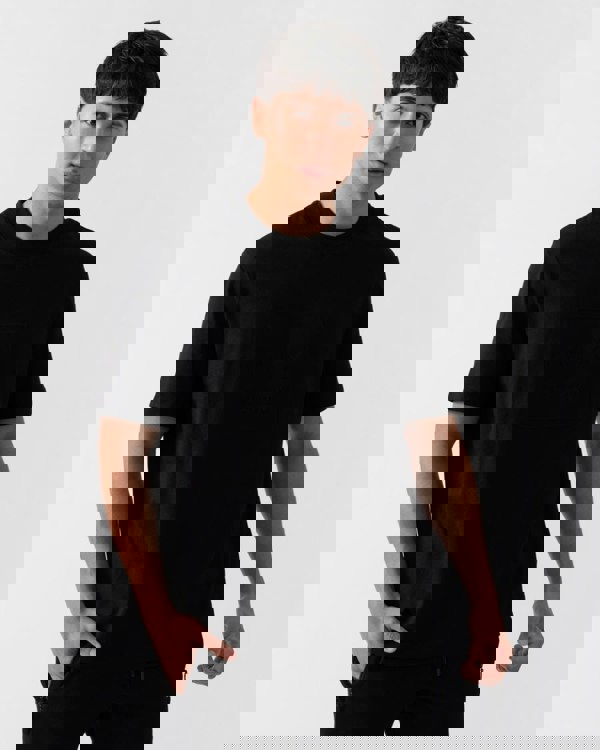 Armani Exchange Armani Exchange Mens Black Edition Logo T-Shirt