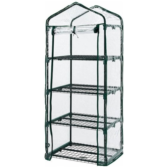 Neo Green 4 Tier Shelves Mini Greenhouse 150 x 70 x 50cm