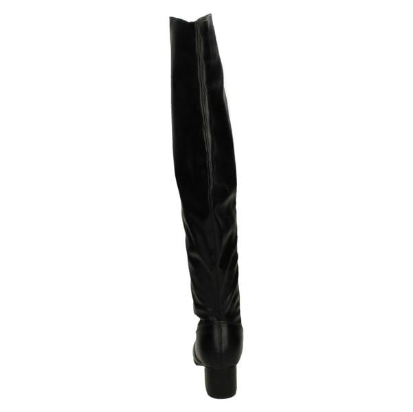 Spot On Ladies Spot On Wide Fitting Knee High Boots F51088
