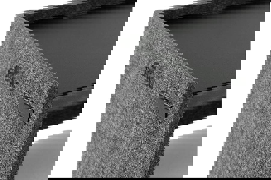 Durable Premium Felt Monitor Riser Laptop Stand | Height-Adjustable Shelf | Teal