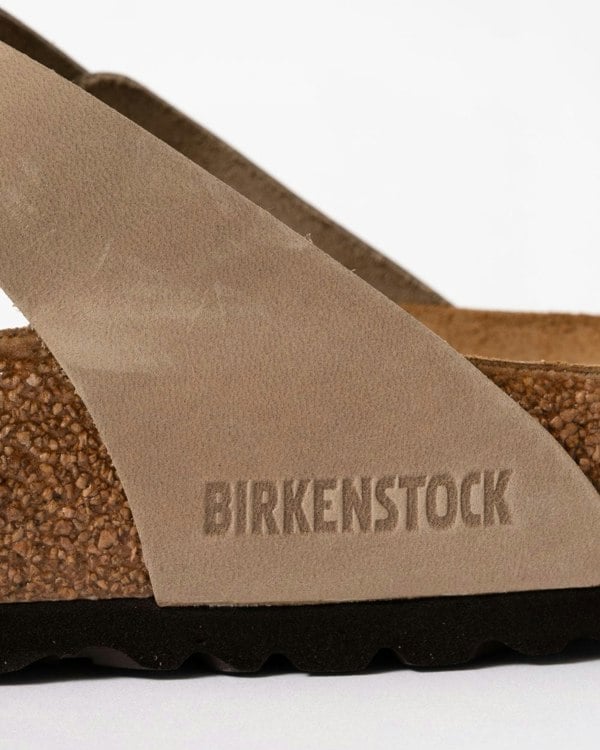 Birkenstock Gizeh Natural Oiled Leather Womens Sandals
