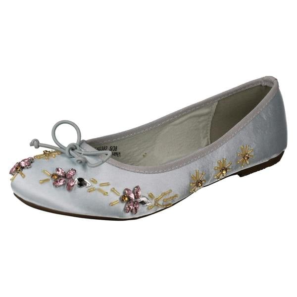 Spot On Ladies Spot On Flat Ballerinas Shoes F80382