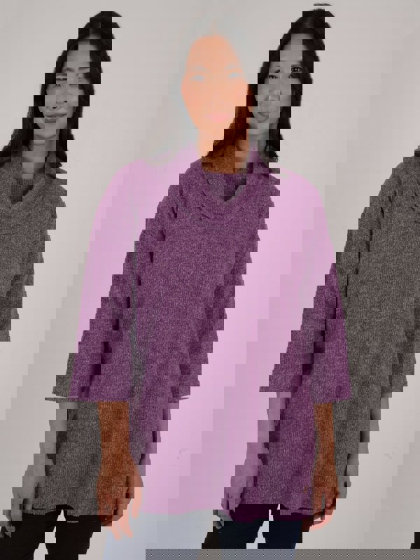 PennyPlain Tunic Cowl - Amethyst