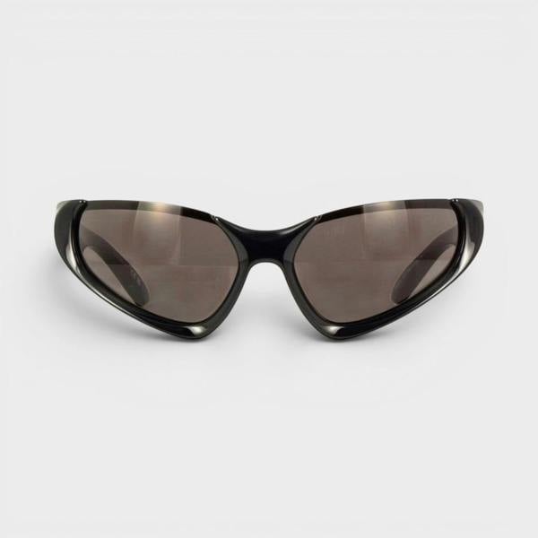 Balenciaga Wraparound Sunglasses Black