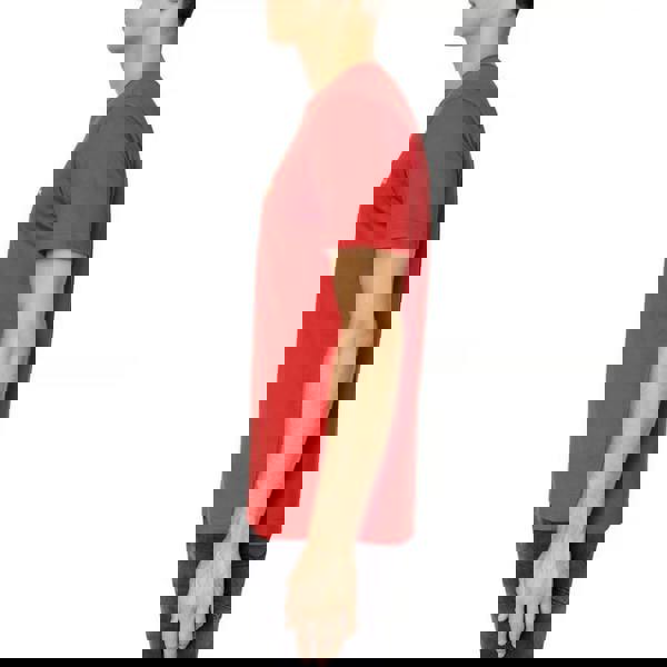 Diesel Unisex Adult Pixel Logo T-Shirt - Red - 