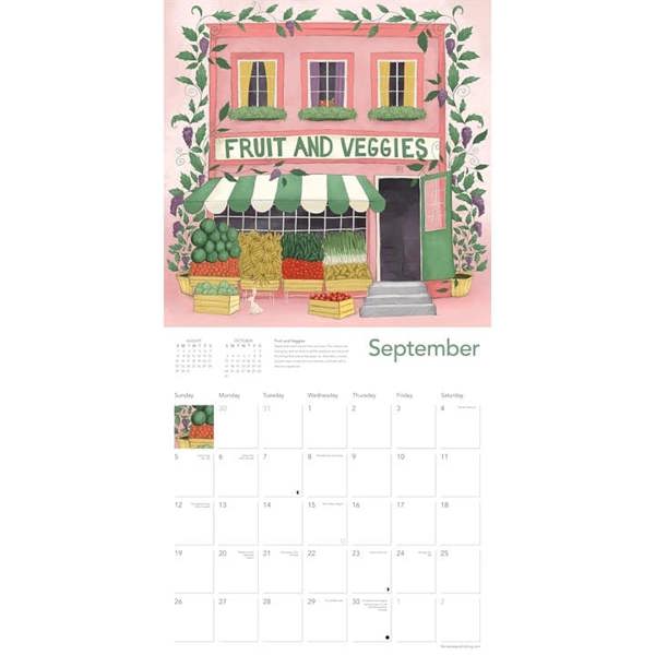 Maja Lindberg, Window Shopping Calendar 2027, Wall Calendars, Month To View, Art, Gift