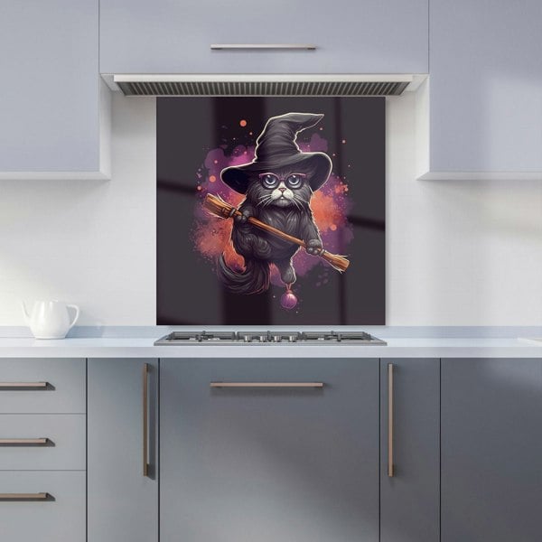 Warren Reed - Designer Cat And A Broom Kitchen Splashback