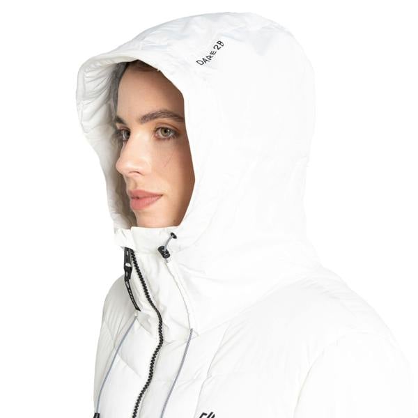 Dare 2B Womens/Ladies Blindside Ski Jacket - Blanc De Blanc - 