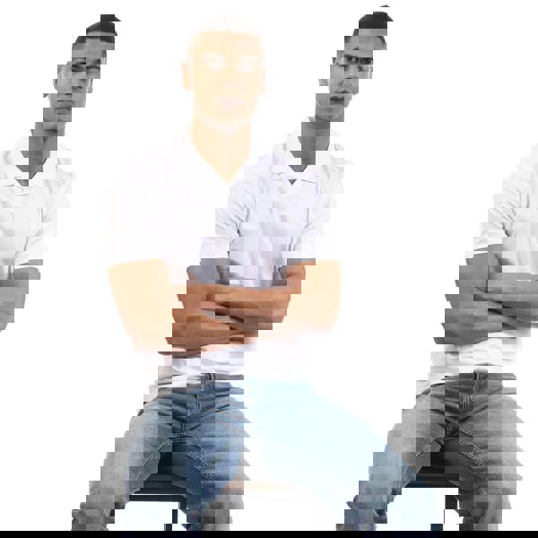 Hugo Mens Dimerspolo Polo Shirt - White - 