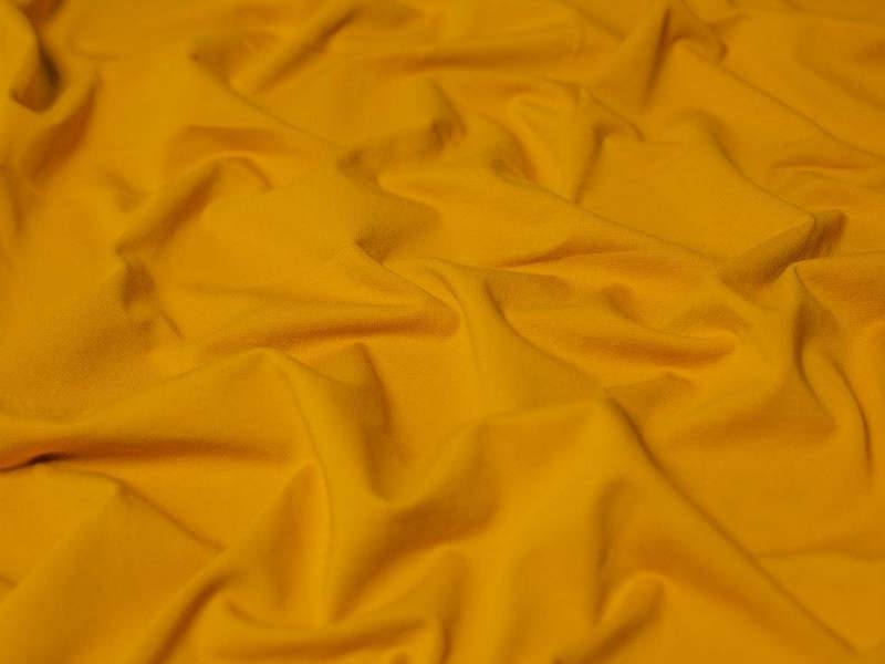 Minerva Core Range Minerva Heavy Cotton Jersey Stretch Knit Fabric - Plain Design Dressmaking Fabric, 160 cm / 63" Wide - per metre
