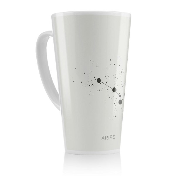 Benjamin Tate Design Star Constellation Zodiac Aries Dining Latte Mug