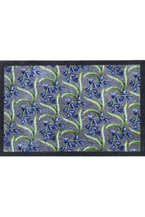 The Rugs Washable Bluebells Mat and Runner Plant Design