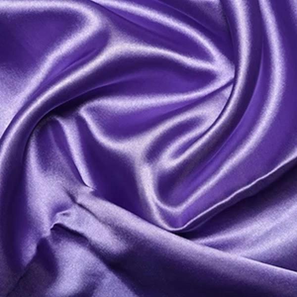 Minerva Core Range Premium Soft Liquid Satin Dressmaking Fabric per metre, 150cm / 59" Wide - Purple