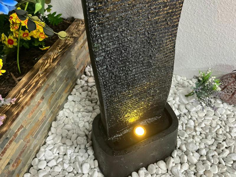 Tranquillity Water Features Noir Cascade Oriental Water Feature
